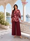 Aarna Vol 1 By Shree Ganesh Vertican Printed Co Ord Set